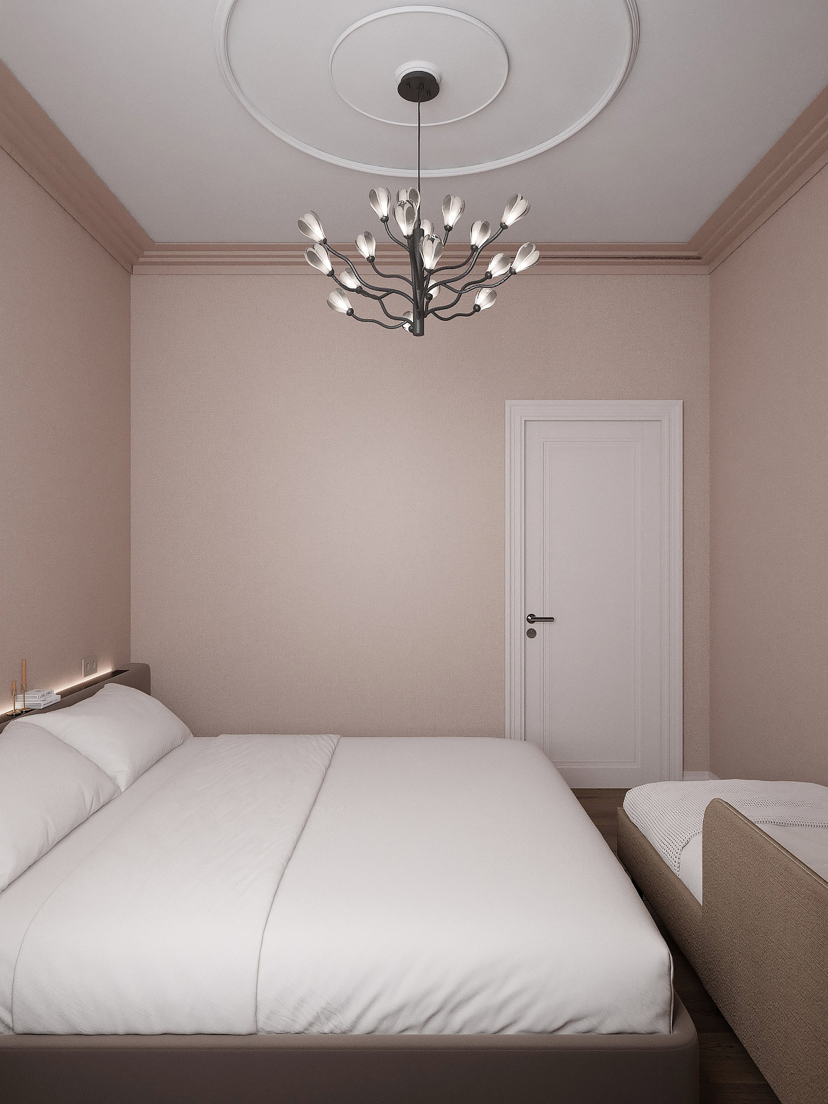 Спальная комната - уютный интерьер