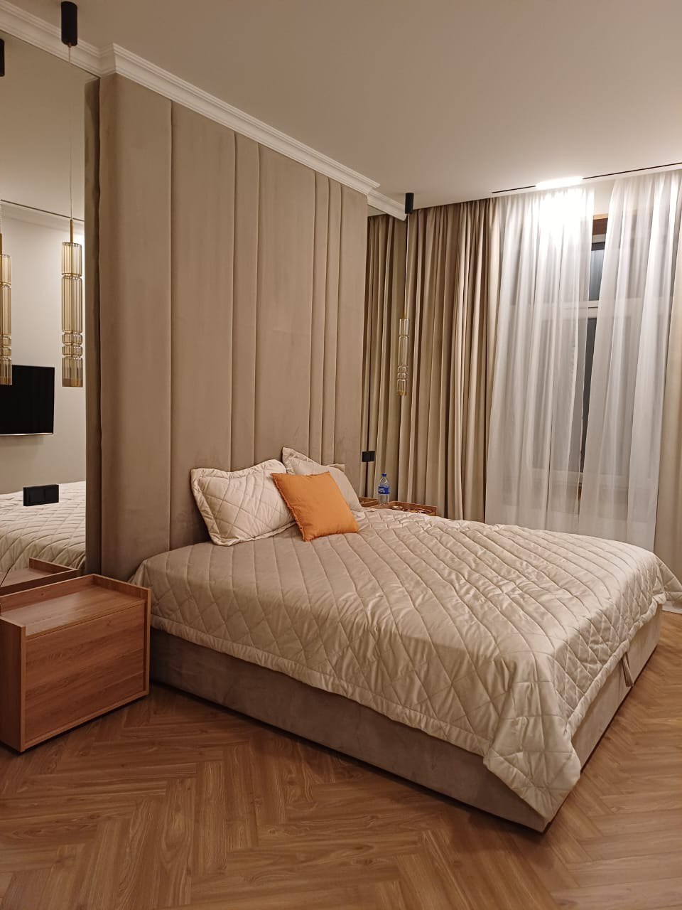 Спальная комната - уютный интерьер