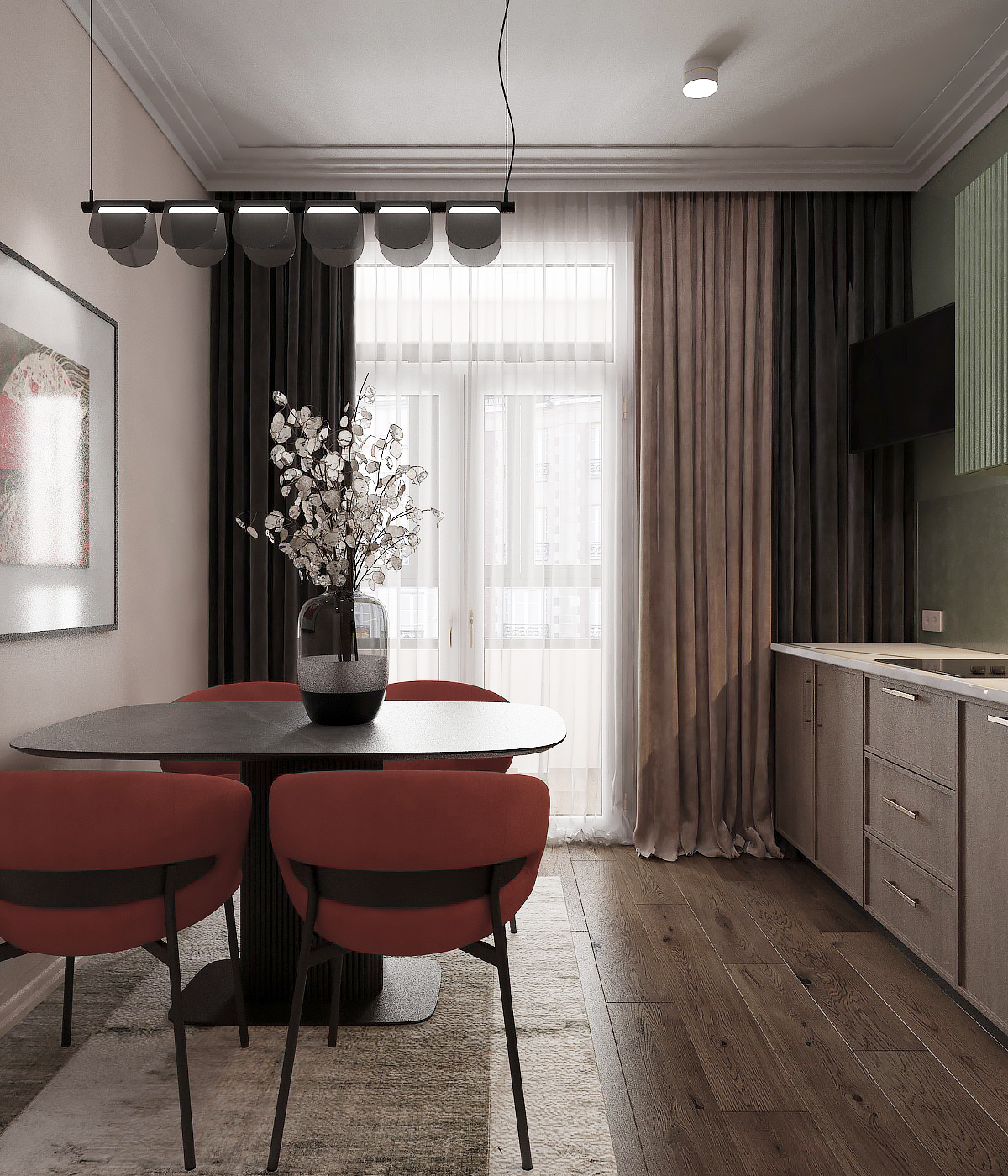 Кухня - современный дизайн