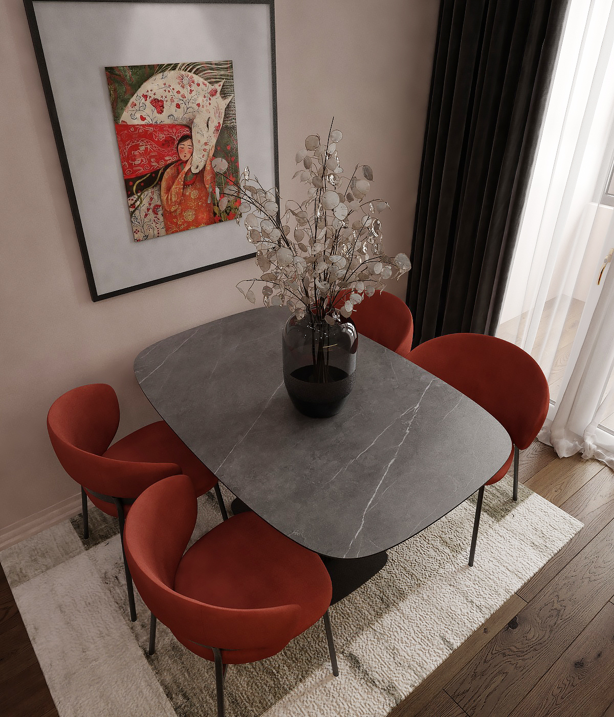 Кухня - уютный интерьер