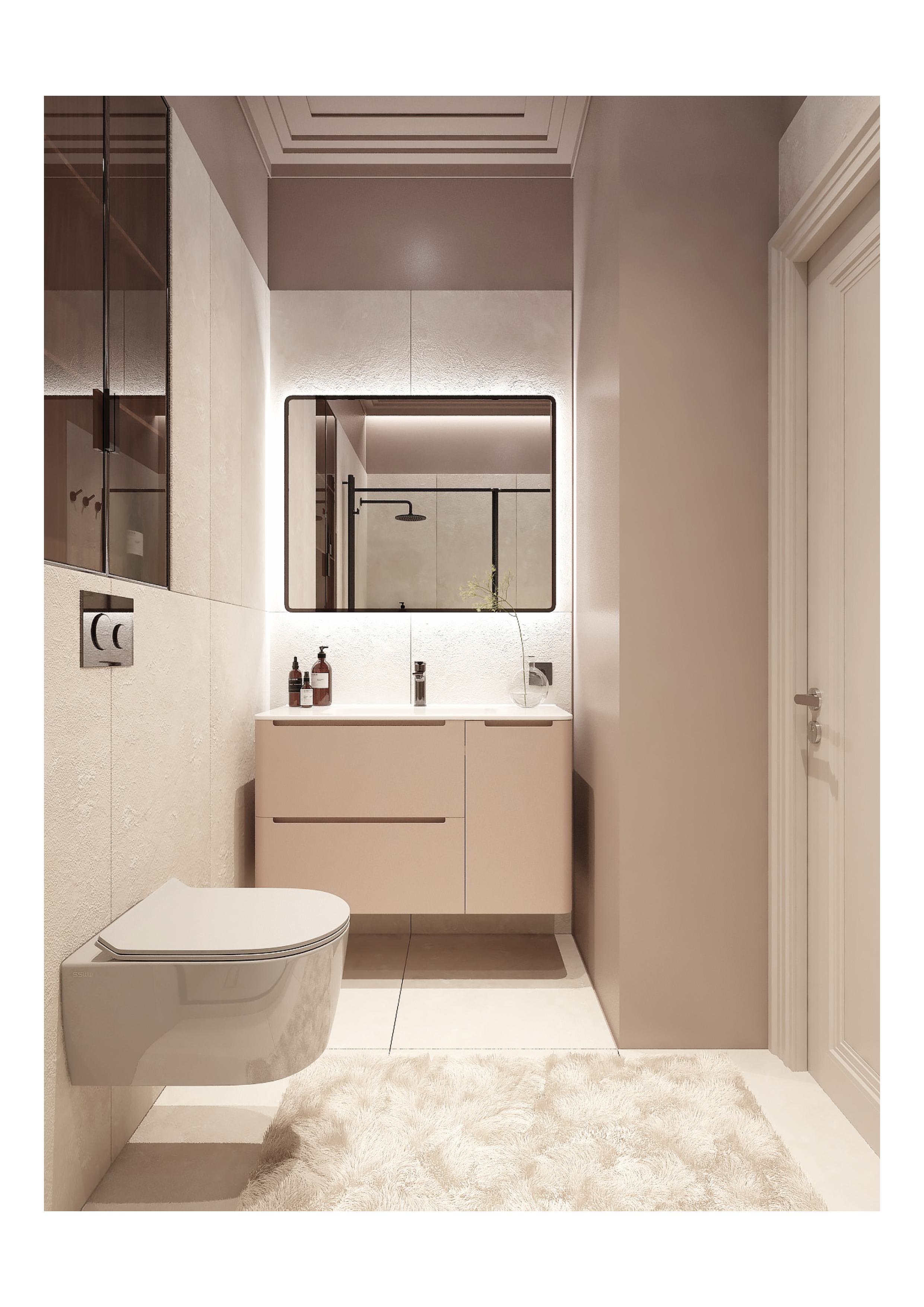 Санузел - функциональный дизайн